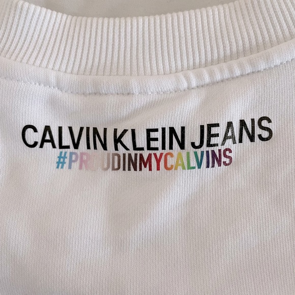 Calvin Klein PRIDE Collection Cotton Pullover Sweater (M) - Picture 8 of 15
